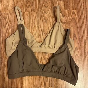 Two Skims Triangle Bralettes
